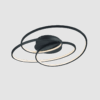 Spiralna czarna lampa sufitowa Gale LED o mocy 38,5 W