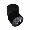 Czarna, ruchoma oprawa natynkowa Brema LED CCT – reflektor
