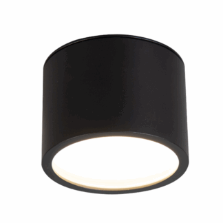 Czarna sufitowa tuba Kendal GX53