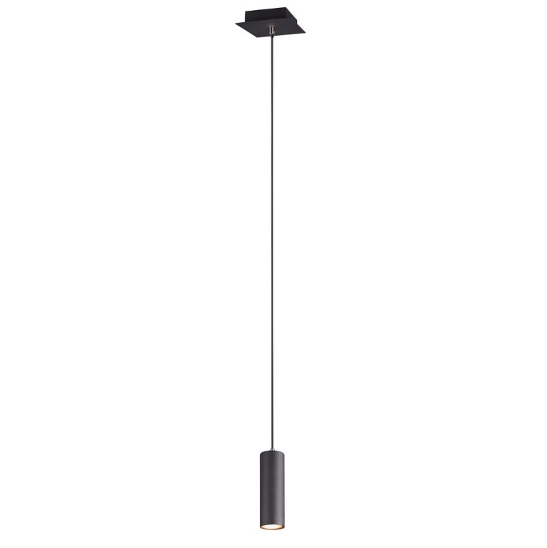 Elegancka wisząca lampa Marley w czarnym kolorze