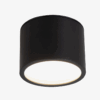 Czarna natynkowa lampa sufitowa Kendal, spot IP65 GX53