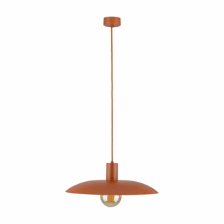 Wisząca lampa Astra 40 w kolorze czerwonej cegły od TK Lighting