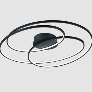 Nowoczesny żyrandol LED Gale 50W z eleganckimi, ledowymi obręczami