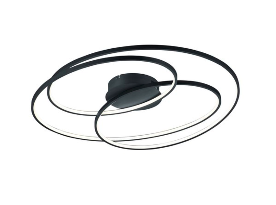 Nowoczesny żyrandol LED Gale 50W z eleganckimi, ledowymi obręczami