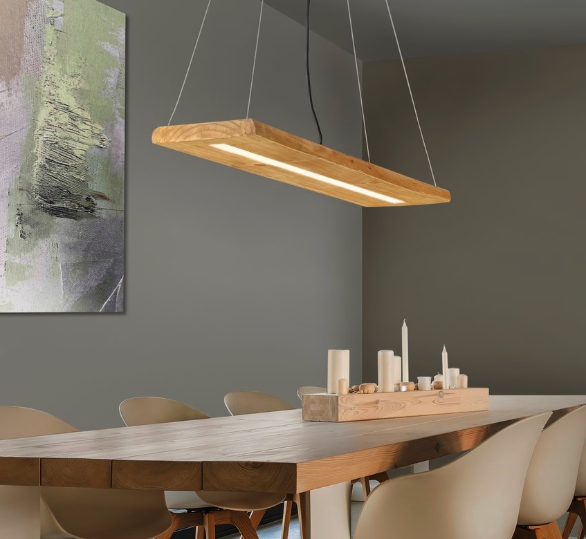 Lampy wiszące liniowe