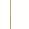 Elegancka złota lampa stojąca Pure Trio z białą kulą
