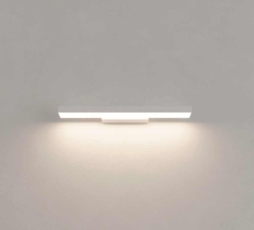 Kinkiet Aqua LED CCT IP44 o długości 42 cm, idealny do małego lustra łazienkowego