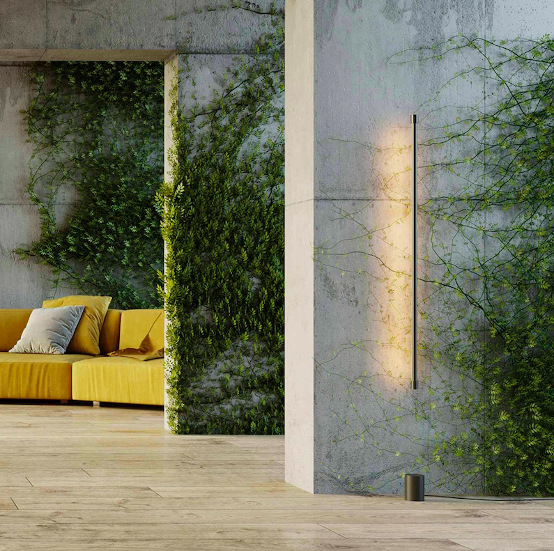 Wisząca lampa podłogowa René by Robin LED montowana do sufitu