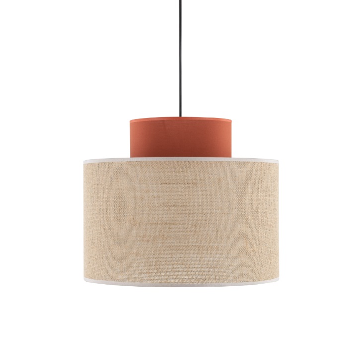 Wisząca lampa w stylu boho Duo Juta