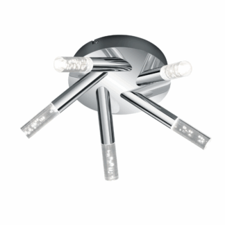 Łazienkowy plafon Bolsa LED o mocy 15,5W i klasie szczelności IP44