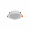 Łazienkowa lampa LED CL KOS o średnicy 12 cm, mocy 8W i barwie światła 4000K, z klasą szczelności IP44