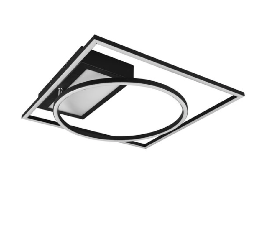 Nowoczesny żyrandol LED Downey z regulowanym pierścieniem i sterowaniem pilotem