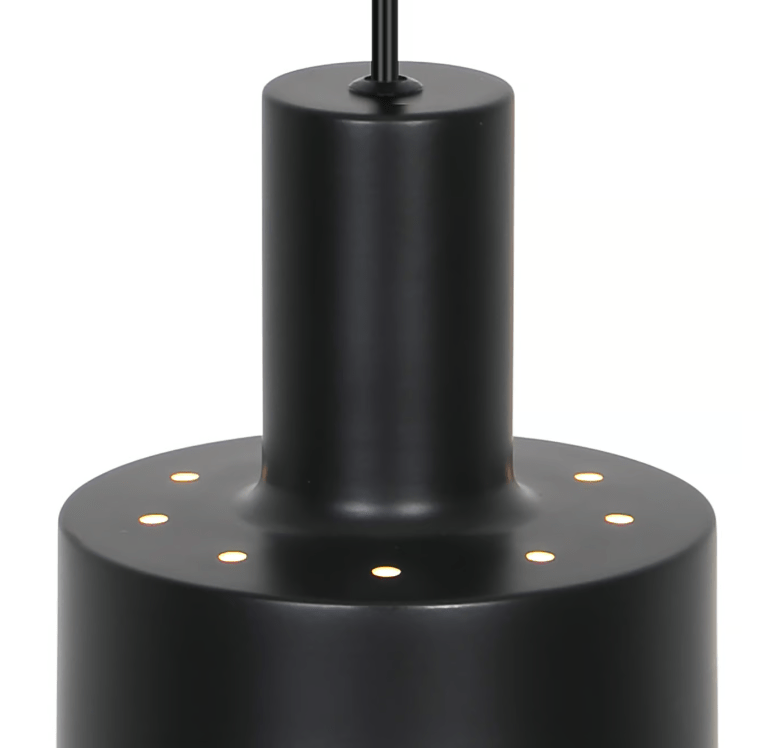 Mała wisząca lampa Matis o geometrycznym kształcie