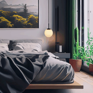 Mała, wisząca lampa kula Dorado od Light Prestige