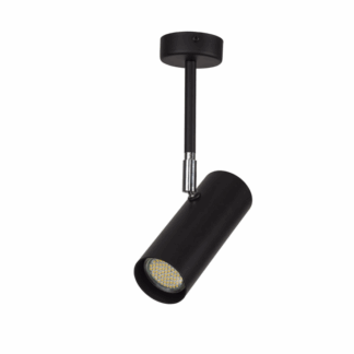 Czarny natynkowy reflektor PointOn spot