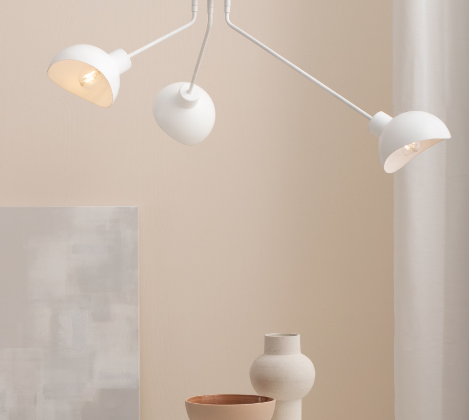 Nowoczesna skandynawska lampa sufitowa Nyxa 3