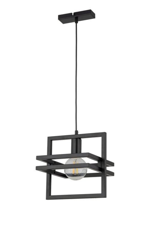 Loftowa lampa wisząca HexaBlock w nowoczesnym stylu nad wyspę kuchenną