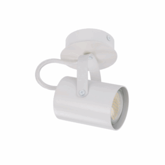 Nowoczesny biały reflektor sufitowy Modulon