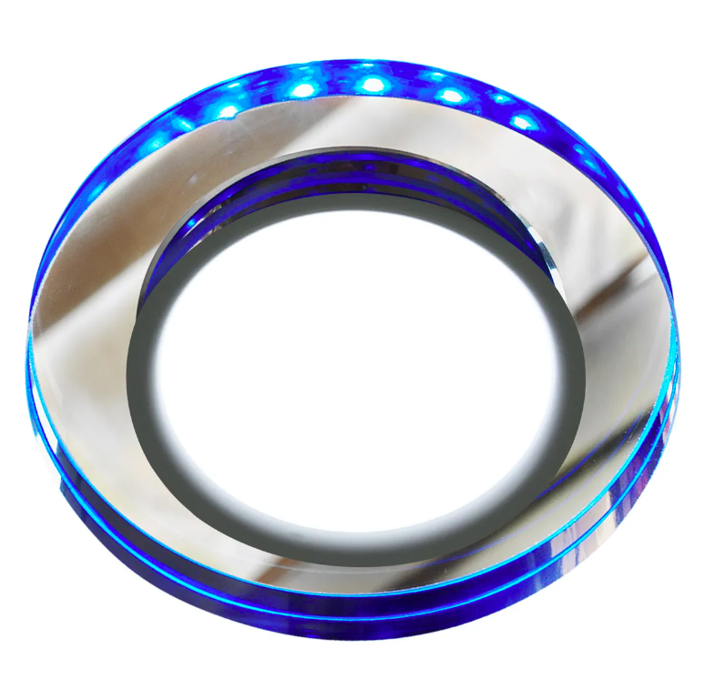 Sufitowe oczko z niebieskim podświetleniem LED SMD Candellux