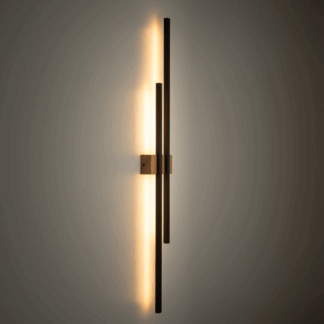 Elegancki kinkiet Flash 2 z orzecha włoskiego