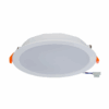 Podtynkowa lampa LED CL KOS o średnicy 15 cm, mocy 10W i barwie światła 4000K, z klasą szczelności IP44 do łazienek