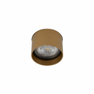 Ruchome oczko sufitowe Mono Slide Trimless w kolorze satynowego złota