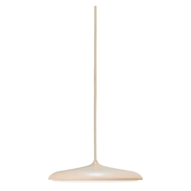 Lampa wisząca LED Artist 25 w kolorze różowym, płaski design – DFTP