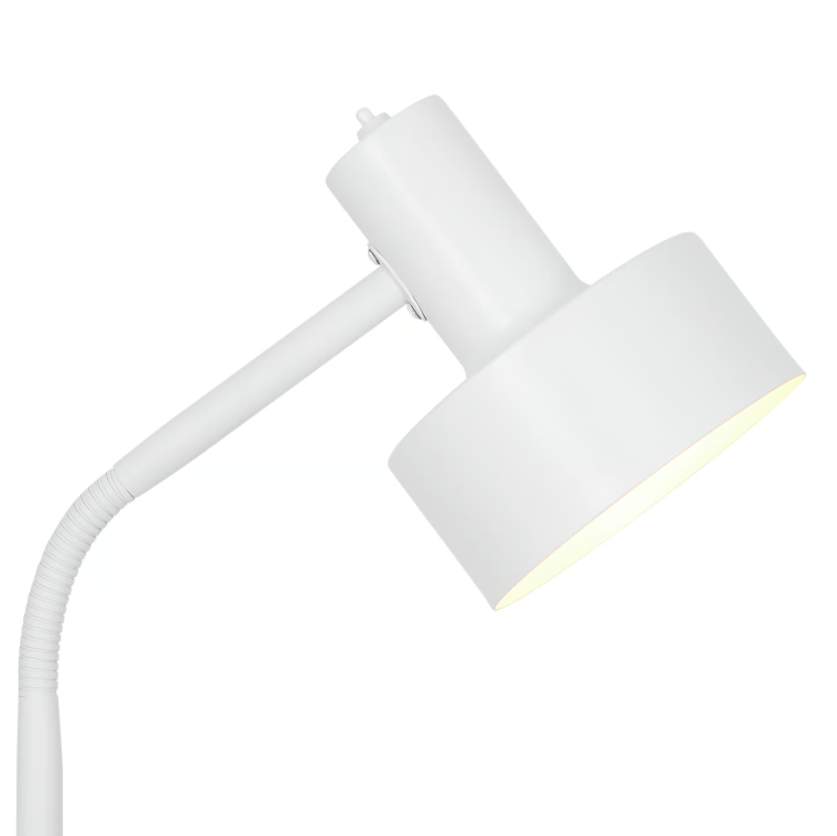 Skandynawska lampa podłogowa Matis z elastycznym ramieniem