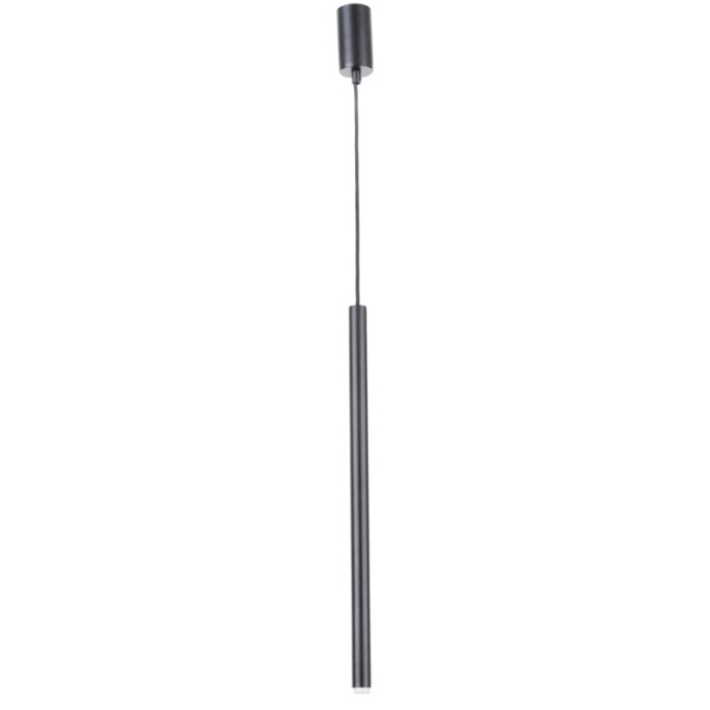 Elegancka i wąska lampa wisząca Filora w formie wydłużonej rurki