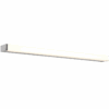 Srebrna lampa LED Fabio 80 cm do montażu nad lustrem, odporna na wilgoć (IP44)