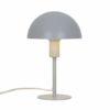 Szara nocna lampka Ellen Mini na szafkę