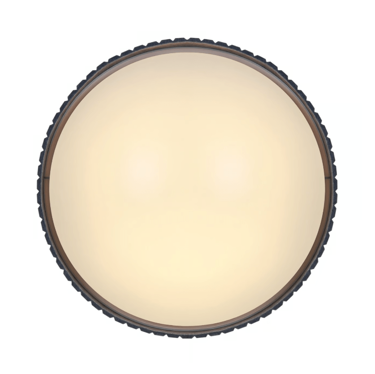 Szary plafon filcowy Corato 50 o dużych rozmiarach do sypialni