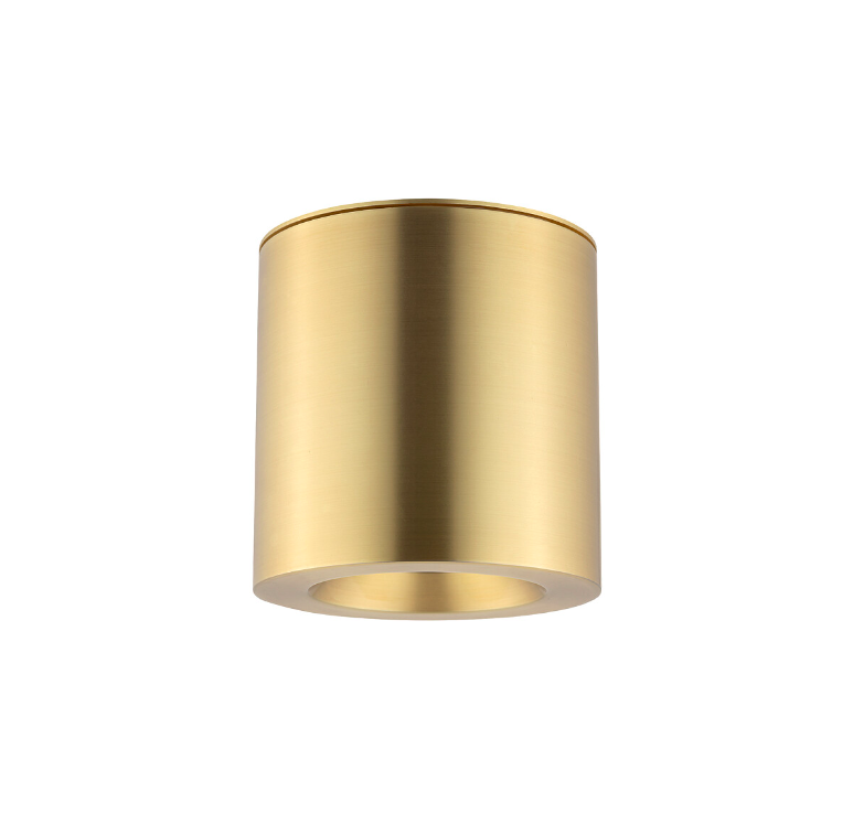 Złoty spot natynkowy Ceara o klasie szczelności IP44