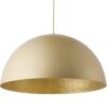 Elegancka złota lampa wisząca Sferoma 35