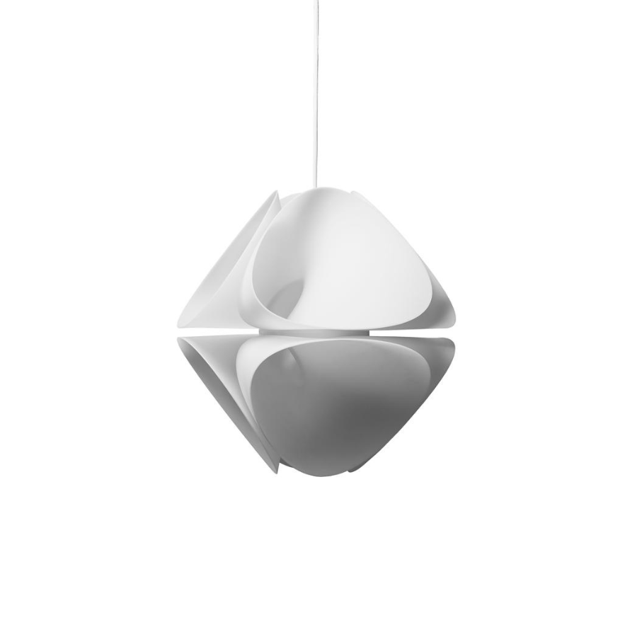 Nowoczesna lampa wisząca Nova z unikalnym kloszem w kształcie stożków wykonanym z półprzezroczystego materiału