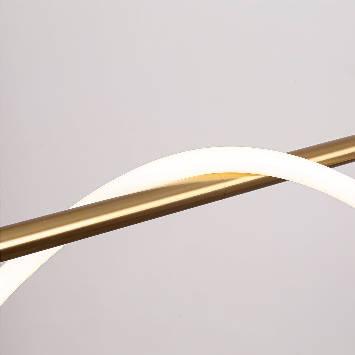 Stylowa lampa wisząca Meleca M na listwie z funkcją zmiany barwy światła CCT