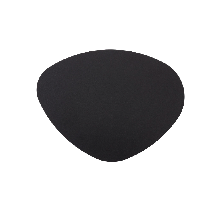 Czarny ozdobny kinkiet Stone z pośrednim oświetleniem