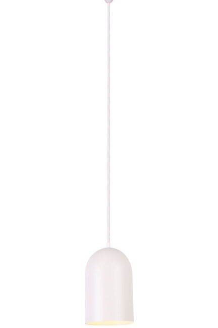 Promocja – minimalistyczna biała lampa wisząca Oss