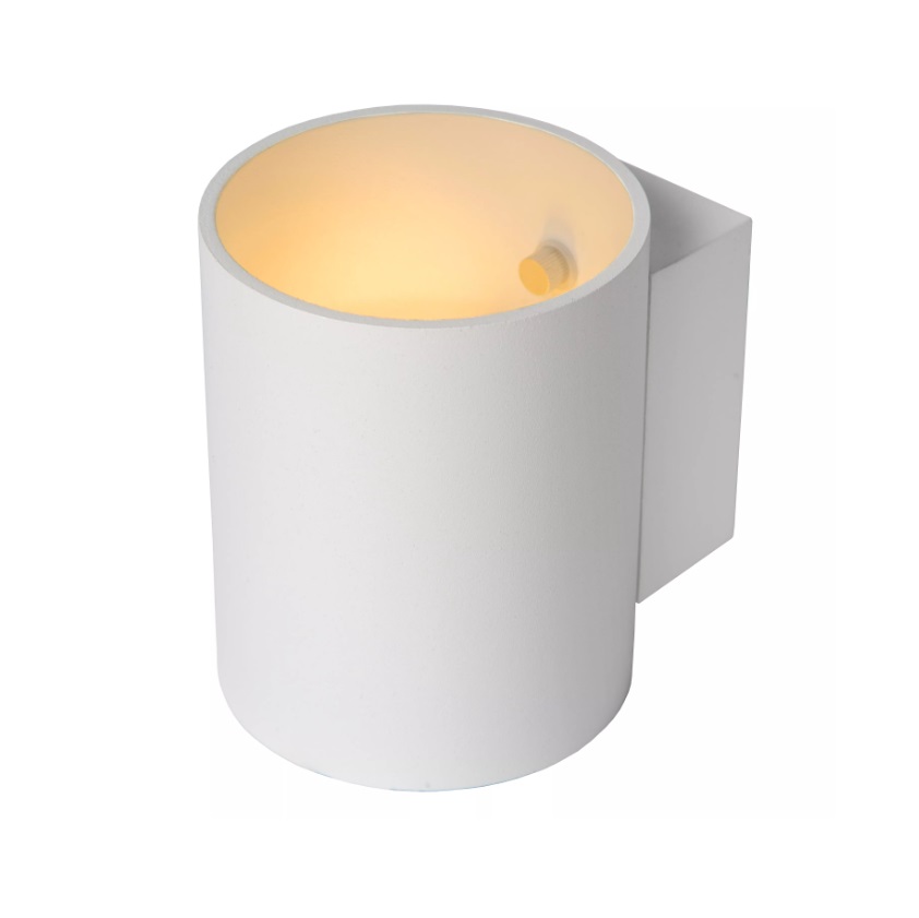 Kinkiet Xera w białym kolorze, światło skierowane w górę i w dół