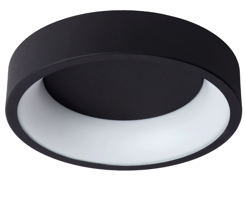 Nowoczesny plafon LED 20W w kolorze czarnym Talowe 30