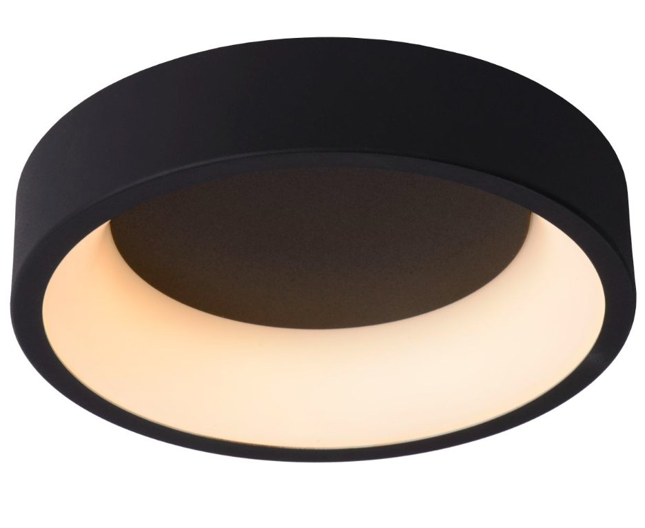 Nowoczesny plafon LED 20W w kolorze czarnym Talowe 30