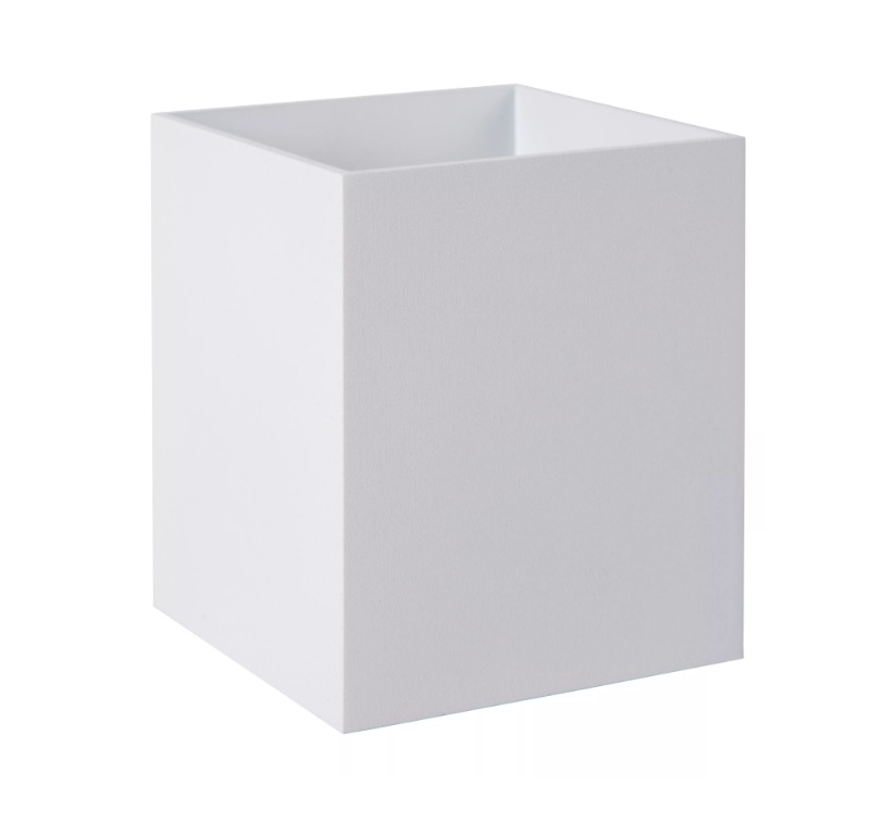 Kinkiet Xera w kształcie kwadratu z dwukierunkowym światłem