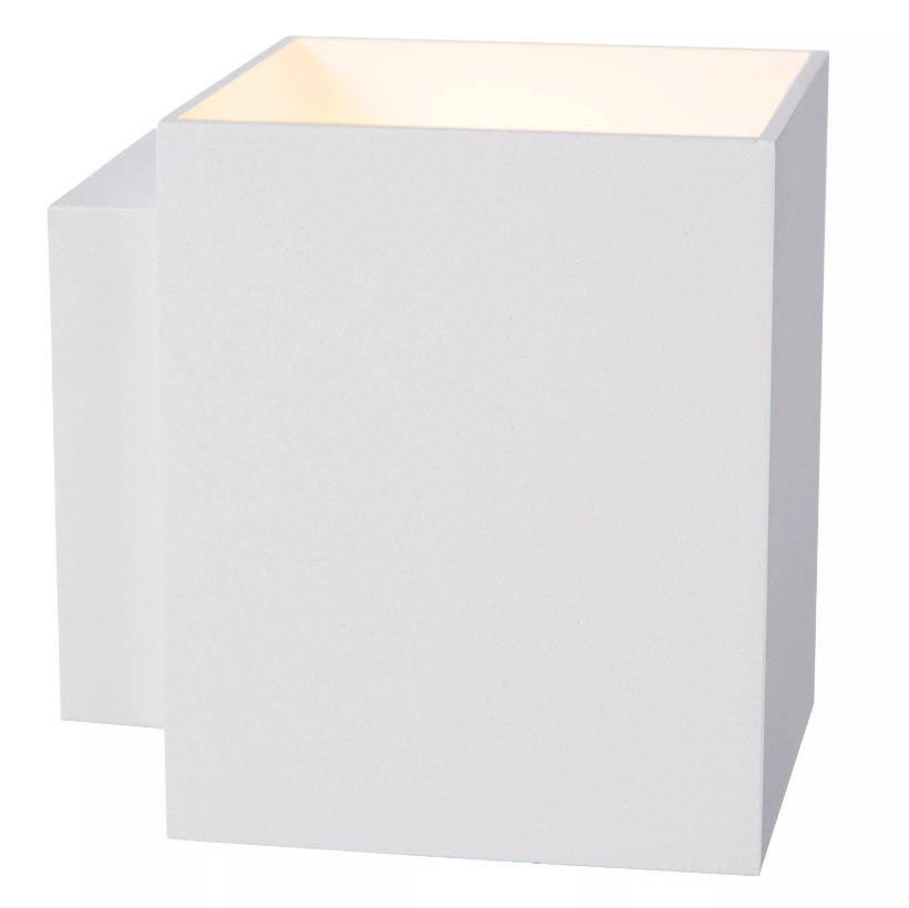 Kinkiet Xera w kształcie kwadratu z dwukierunkowym światłem