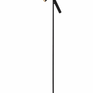 Lampa stojąca LED Philon z dwoma regulowanymi kloszami do czytania