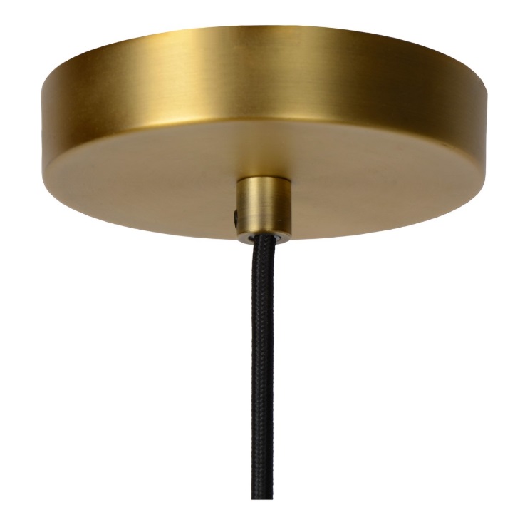 Stylowa lampa sufitowa Firmin 30 z mlecznym kloszem do oświetlenia stołu