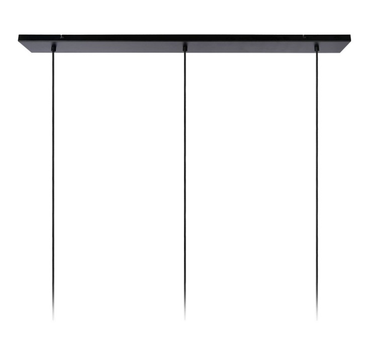 Lampa sufitowa Firmin 3 w złotym kolorze z białymi kloszami – idealna nad wyspę kuchenną