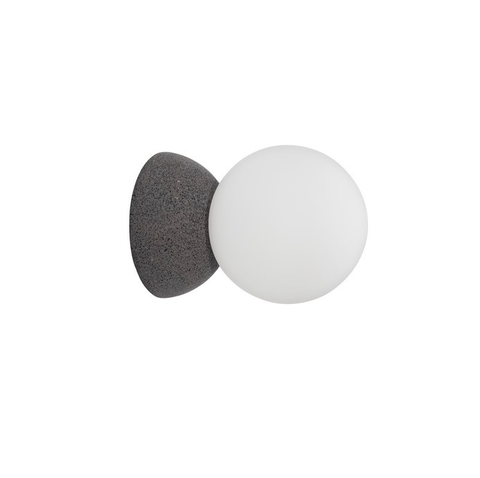 Plafon ścienny z betonu StoneBall w kolorze szarym