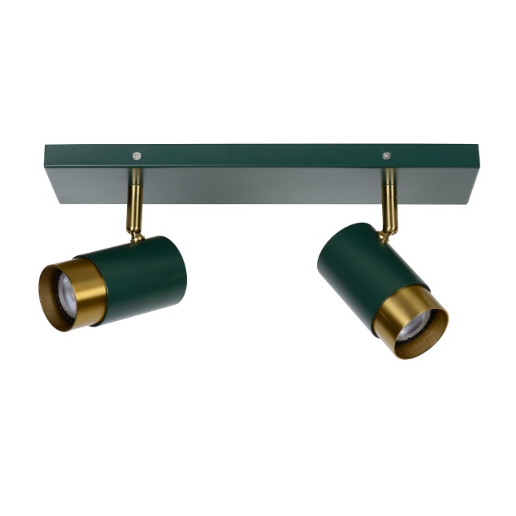 Podwójny zielony reflektor sufitowy Floris 2