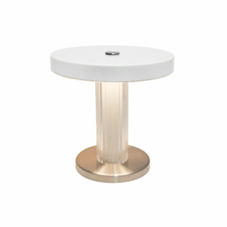 Lampka nocna LED Trezzi w nowoczesnym stylu – przenośna ze ściemniaczem