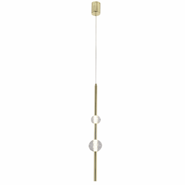 Wisząca lampa Vaku – dekoracyjna w stylu art déco